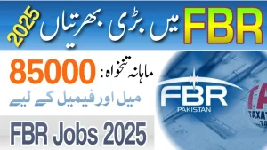 Federal Board of Revenue FBR Jobs 2025 | TodayAllJobs