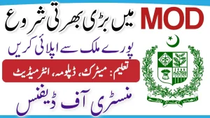 MOD Latest Govt Jobs Ministry of Defence Jobs Apply Online | TodayAllJobs